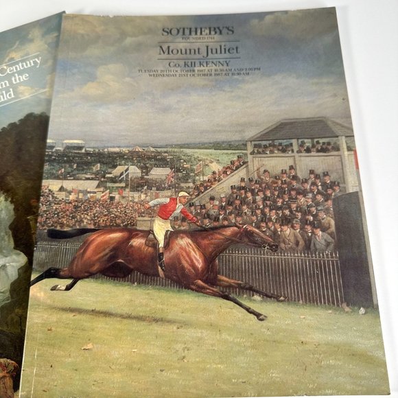 Sothebys Catalogs Mount Juliet Co. Kilkenny 1987 Old Masters Paintings 1985 2 - Picture 4 of 13